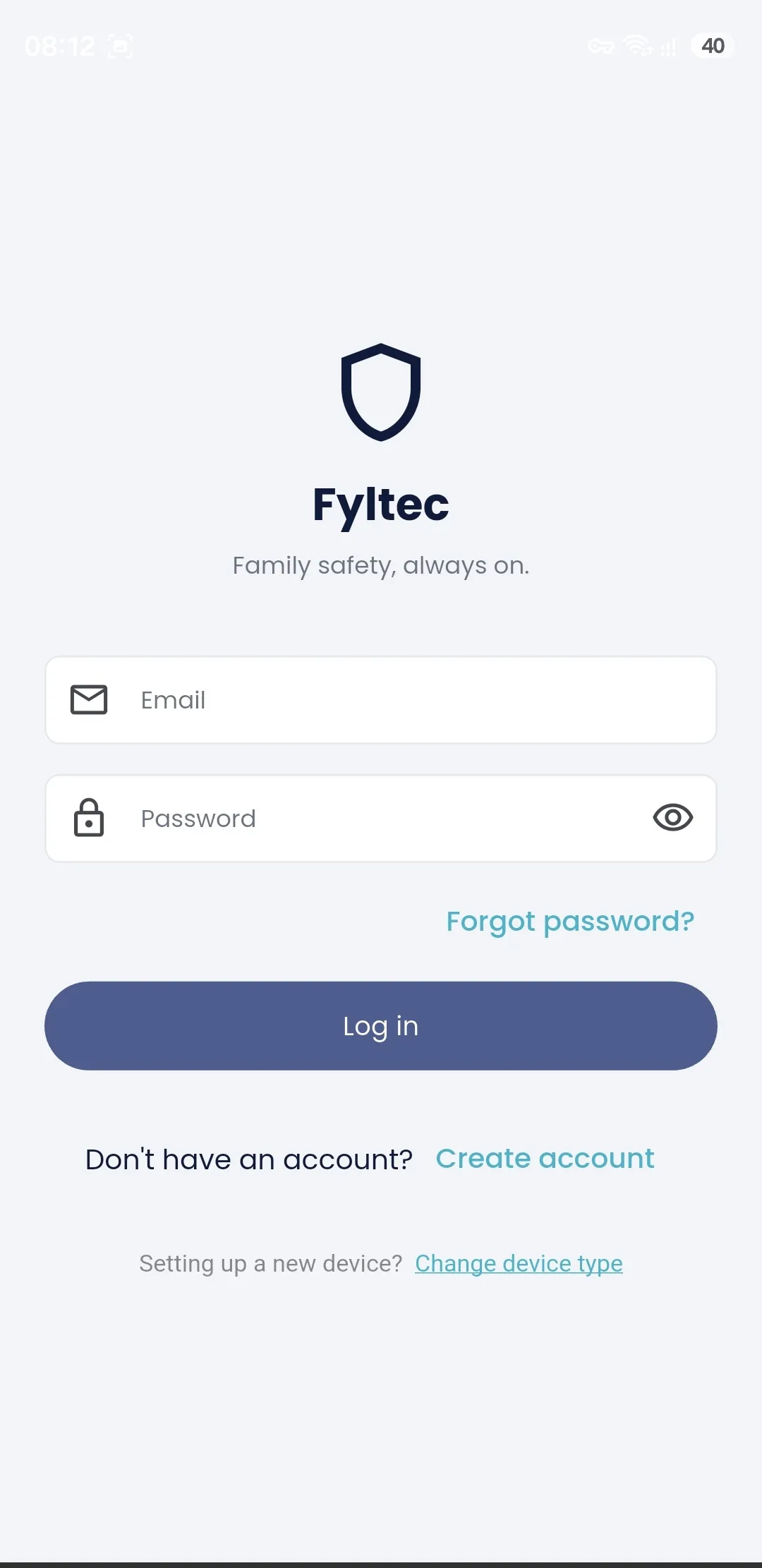 The Fyltec parental control app — family safety, always on